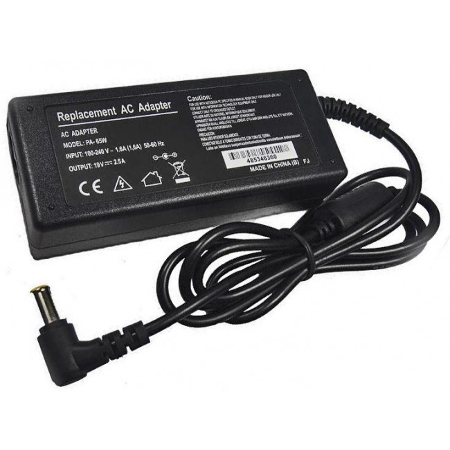 ΤΡΟΦΟΔΟΤΙΚΟ SWITCHING 19V 2.5A DC 6.5x4.4mm (LG ΦΙΣ)