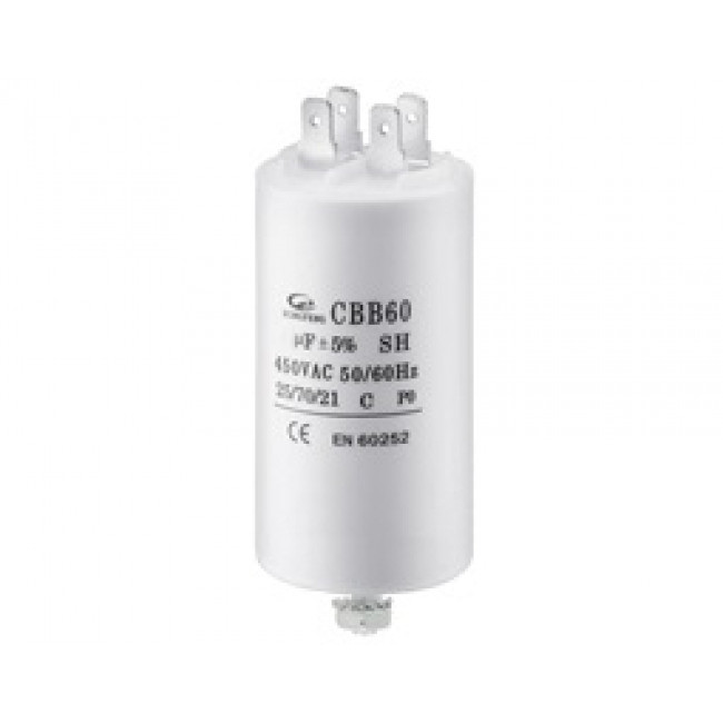 16μF/450V AC ΠΥΚΝΩΤΗΣ ΜΟΝΙΜΟΥ ΛΕΙΤΟΥΡΓΙΑΣ  CBB60