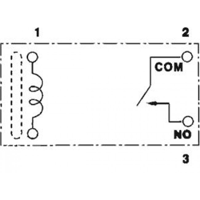 ΡΕΛΕ 12V DC 1 ΕΠΑΦΗΣ 5A MINI JV-12S-KT