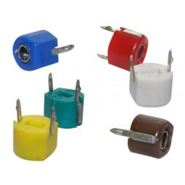 ΠΥΚΝΩTIKΟ ΤΡΙΜΜΕΡ 1-20pF Φ6 ΚΟΚΚΙΝΟ