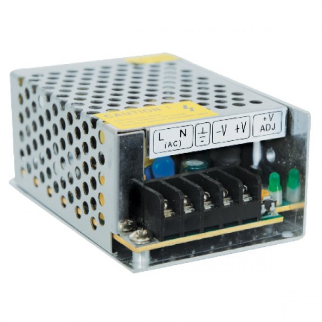 TPOΦΟΔΟΤΙΚΟ SWITCHING 12V 2A 24W ΜΕΤΑΛΛΙΚΟ