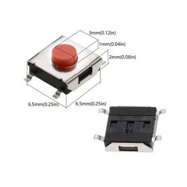 ΜΠΟΥΤΟΝ SMD 6X6X3.1mm