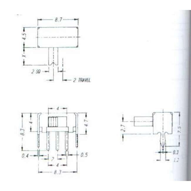 ΔΙΑΚΟΠΤΑΚΙ ΣΥΡΟΜΕΝΟ 3 ΠΟΔΙΑ ΚΑΙ ΥΨΟΣ 10mm
