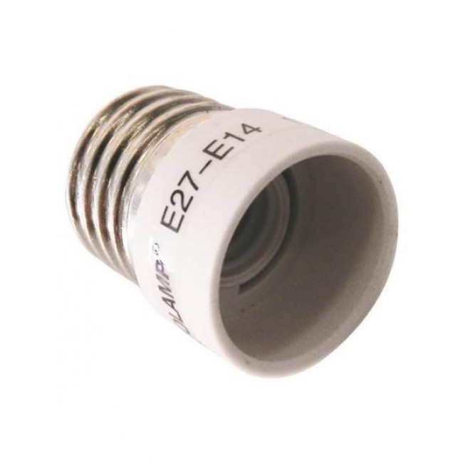 ΑΝΤΑΠΤΟΡΑΣ ΑΠΟ ΑΡΣΕΝΙΚΟ ΝΤΟΥΙ Ε27 ΣΕ ΘΗΛΥΚΟ ΝΤΟΥΙ Ε14