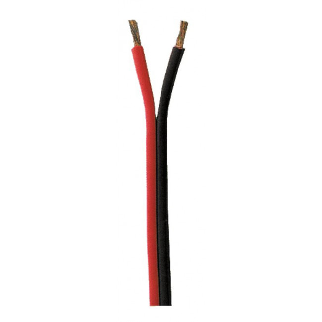 2x2.5mm ΚΑΛΩΔΙΟ 2 ΑΓΩΓΩΝ KOKΚΙΝΟ / MAYΡΟ ΜΟΝΟ ΗΧΟ