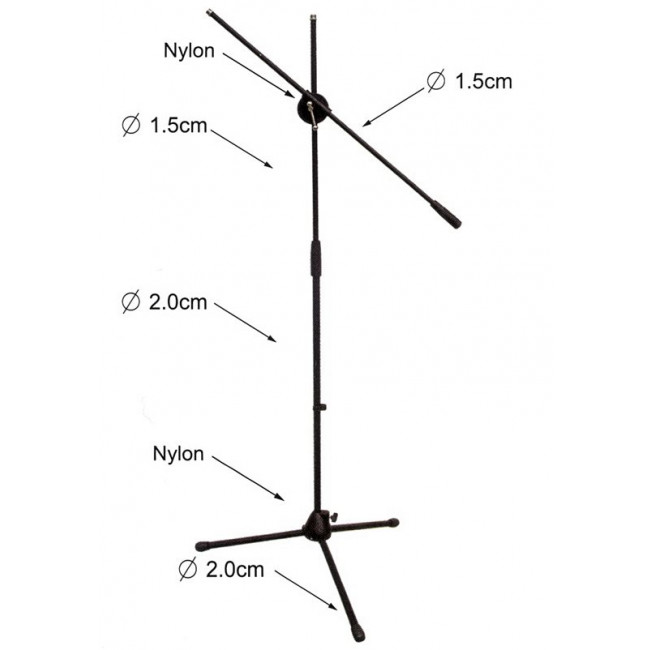MST 150 ΒΑΣΗ ΜΙΚΡΟΦΩΝΟΥ ΔΑΠΕΔΟΥ ΟΡΘΟΣΤΑΤΗΣ