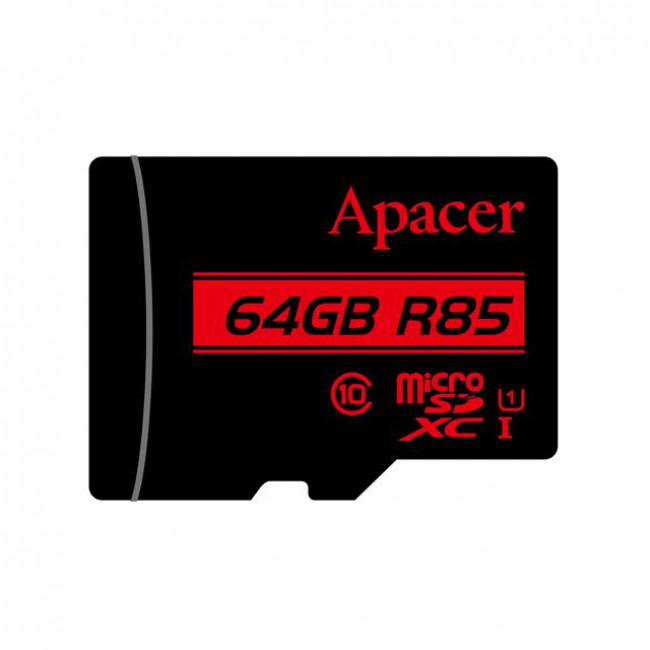 ΚΑΡΤΑ ΜΝΗΜΗΣ MICRO SD 64GB CLASS 10 UHS-I U1 APACER R85