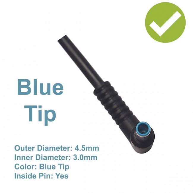 ΚΑΛΩΔΙΟ ΤΡΟΦΟΔΟΣΙΑΣ ΓΙΑ HP 4.5x3.0mm + PIN 1m ΣΕ ΕΛΕΥΘΕΡΑ ΑΚΡΑ