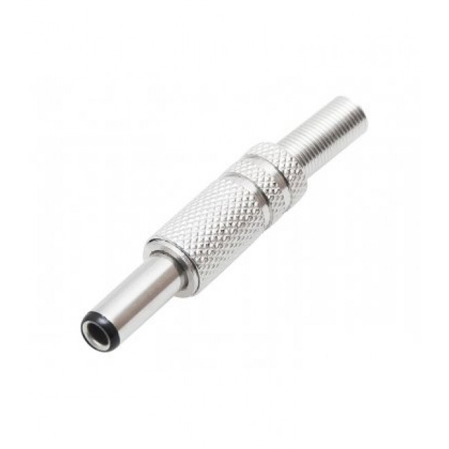ΦΙΣ DC ΤΡΟΦΟΔΟΣΙΑΣ 5.5x2.5x14mm ΜΕΤΑΛΛΙΚΟ