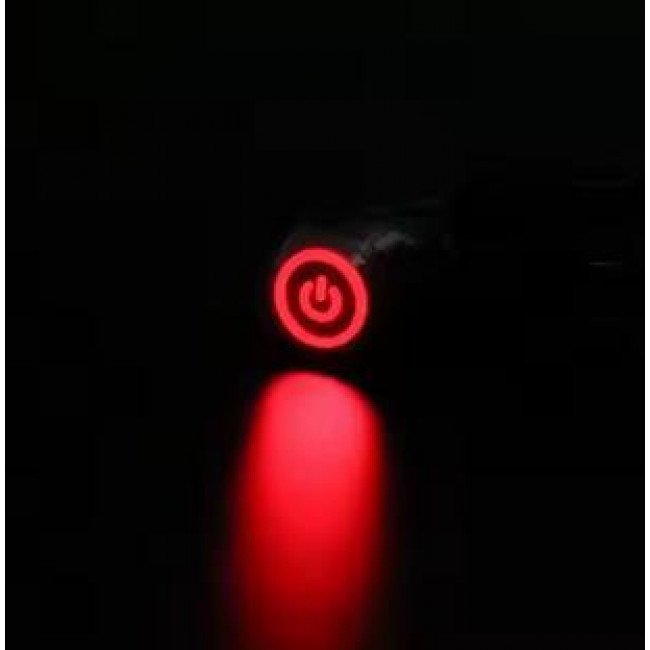 12mm ΜΠΟΥΤΟΝ PUSH-ON  ΦΩΤΕΙΖΟΜΕΝΟ ΧΑΜΗΛΟΥ ΠΡΟΦΙΛ 4 ΕΠΑΦΩΝ