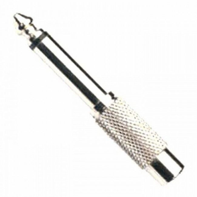 6.3mm MONO AΡΣΕΝΙΚΟ - RCA ΘΗΛΥΚΟ ΑΝΤΑΠΤΟΡΑΣ NIKEL