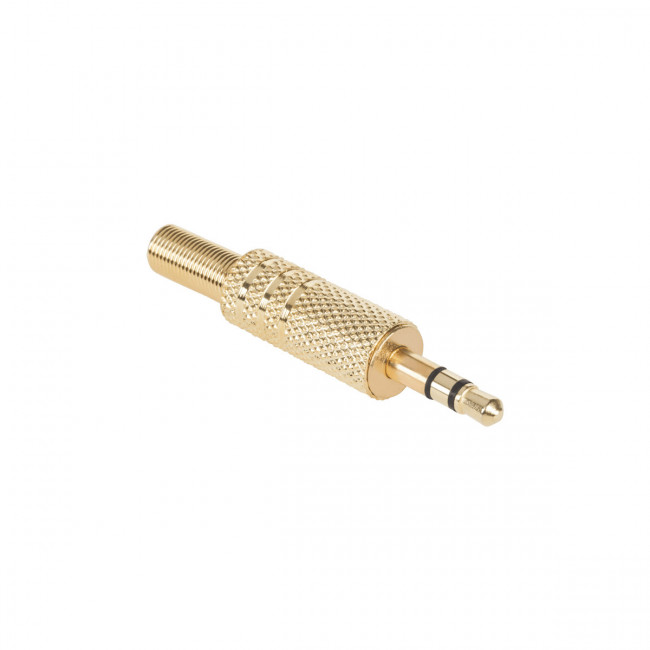 ΦΙΣ ΚΑΡΦΙ 3.5mm STEREO ΑΡΣΕΝΙΚΟ ΕΠΙΧΡΥΣΟ
