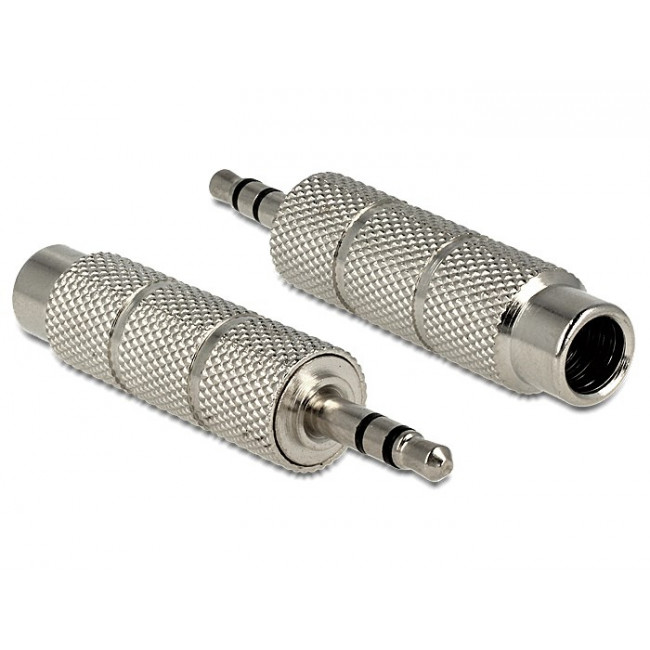 3.5mm STEREO ΑΡΣENIKO - 6.3mm STEREO ΘHΛYΚΟ ΑΝΤΑΠΤΟΡΑΣ NIKEL