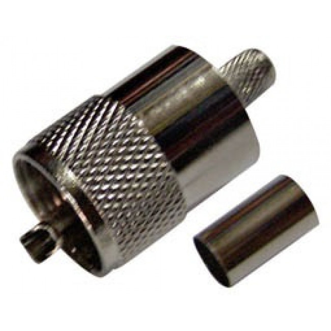 UHF APΣΕΝΙΚΟ ΓΙΑ RG 58 CONNECTOR ΠΡΕΣΣΑΣ