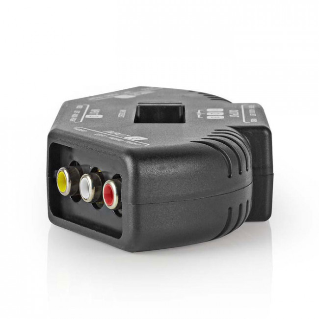 ΕΠΙΛΟΓΕΑΣ 3 ΑΝΕΞΑΡΤΗΤΩΝ ΕΙΣΟΔΩΝ 3xRCA AUDIO-VIDEO ΣΕ ΜΙΑ ΕΞΟΔΟ 3xΧ RCA AUDIO-VIDEO