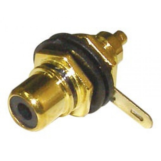 ΦΙΣ RCA ΘΗΛYΚΟ ΣΑΣΙ ΕΠΙΧΡΥΣΟ KOKKINO ΜΕΓΑΛΟ