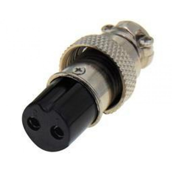 2pin ΦΙΣ ΜΙΚΡΟΦΩΝΙΚΟ ΘΗΛΥΚΟ ΚΑΛΩΔΙΟΥ GX16