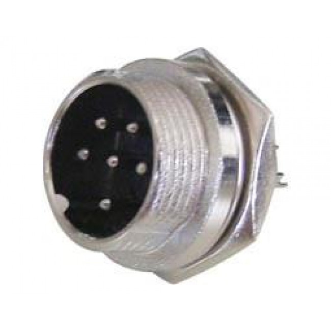 6pin ΦΙΣ ΜΙΚΡΟΦΩΝΙΚΟ ΑΡΣΕΝΙΚΟ ΣΑΣΙ GX16