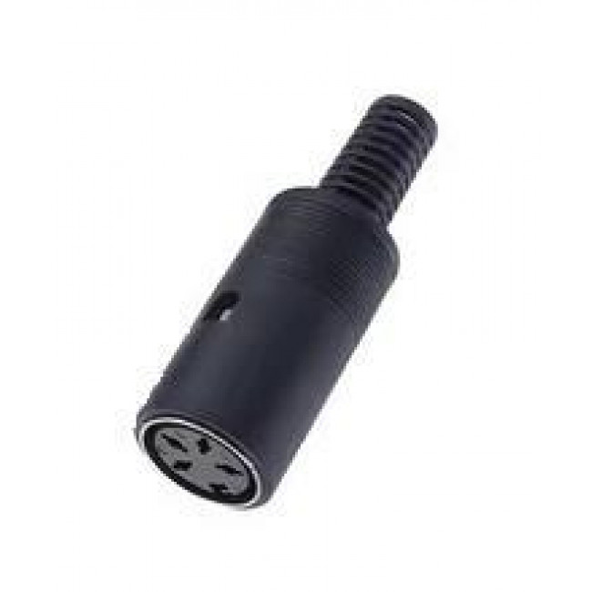 ΦΙΣ DIN ΠΛΑΣΤΙΚΟ 4pin ΘΗΛΥΚΟ ΚΑΛΩΔΙΟΥ