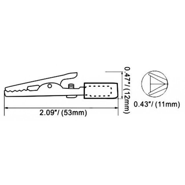 ΚΡΟΚΟΔΕΙΛΑΚΙ MANTAΛΑΚΙ ΜΙΚΡΟ ΚΟΚΚΙΝΟ 53mm
