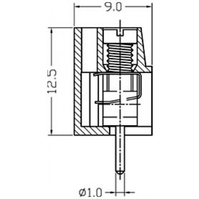 ΚΛΕΜΑ 3 ΕΠΑΦΩΝ ΤΥΠΩΜΕΝΟΥ Y12.5mm ΡΑΣΤΕΡ 5mm ΜΠΛΕ