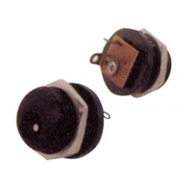 ΦΙΣ DC 2.1mm ΣΑΣΙ ΣΤΡΟΓΓΥΛΟ ΠΛΑΣΤΙΚΟ