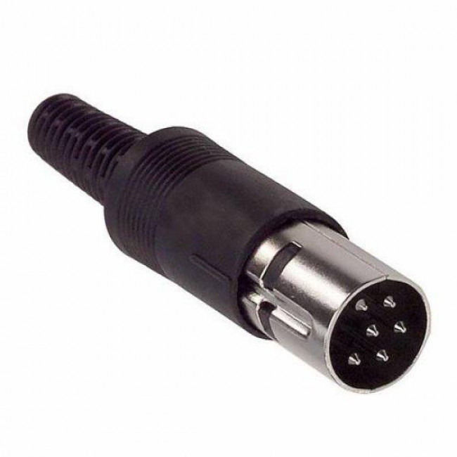 ΦΙΣ DIN AΡΣΕΝΙΚΟ ΠΛΑΣΤΙΚΟ 6pin ΚΑΛΩΔΙΟΥ