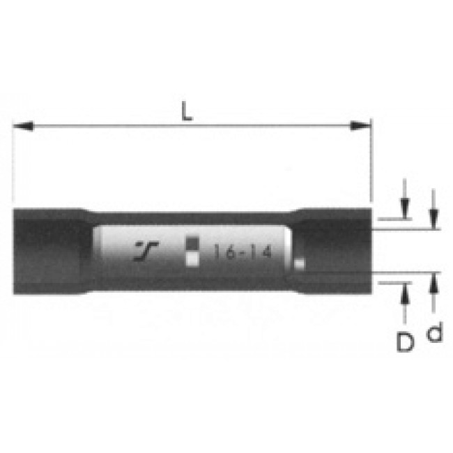 ΑΚΡΟΔΕΚΤΗΣ ΣΥΝΔΕΣΕΩΝ ΜΠΛΕ 2.5mm