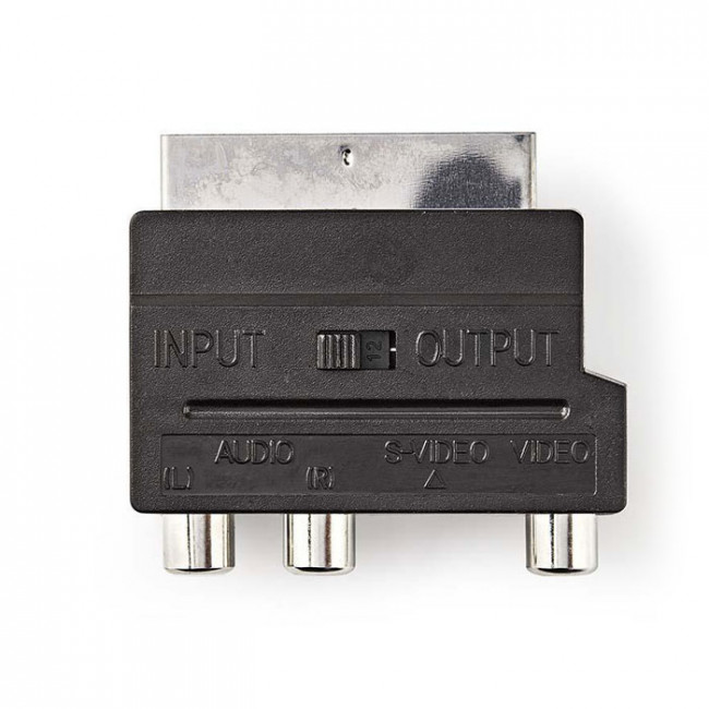 SCART ΣΕ 3RCA & SVHS ΜΕ ΔΙΑΚΟΠΤΗ