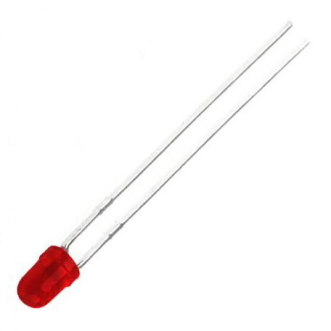 LED 3mm ΚΟΚΚΙΝΟ