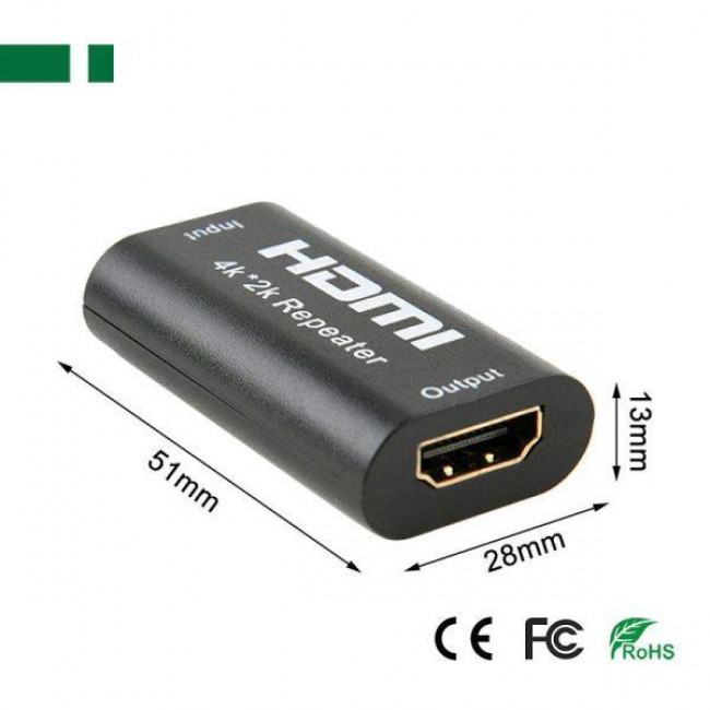 HDMI REPEATER, ΕΝΙΣΧΥΣΗ ΣΗΜΑΤΟΣ HDMI ΓΙΑ 40m 4K