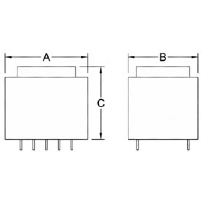 2x12V/1.5VA ΜΕΤΑΣΧΗΜΑΤΙΣΤΗΣ ΠΑΚΤΩΜΕΝΟΣ