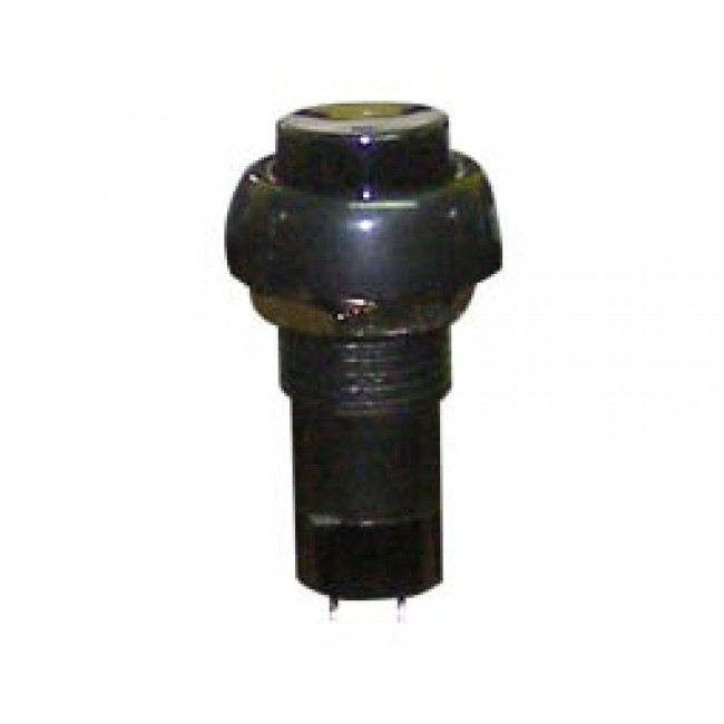 ΔΙΑΚΟΠΤΗΣ ΠΑΤΗΤΟΣ ON-OFF 2 ΕΠΑΦΩΝ ΣΤΡΟΓΓΥΛΟΣ Φ12 ΜΑΥΡΟΣ SA 4102