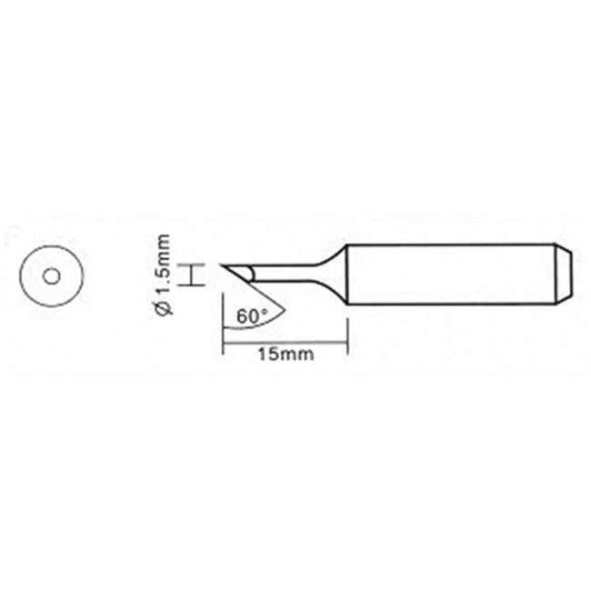 YH 1.5CF/tip ΜΥΤΗ 1.5mm KOΛΛΗΤΗΡΙΟΥ ΓΙΑ ΣΤΑΘΜΟΥΣ ΤΥΠΟΥ ΥΗ...