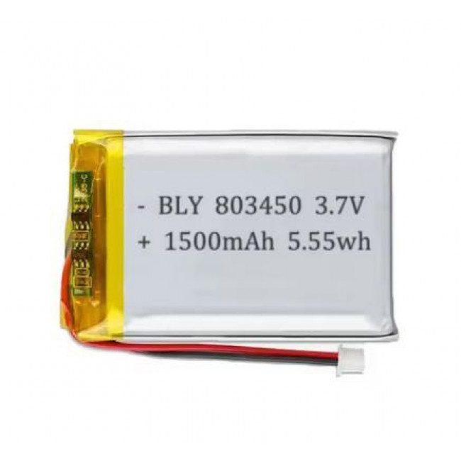 3.7V 1500mAh ΜΠΑΤΑΡΙΑ Li-PO LP803450