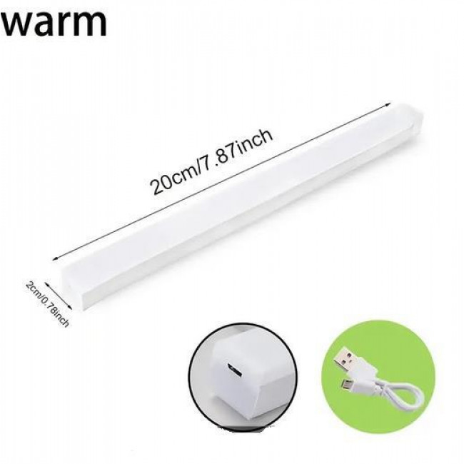 ΦΩΤΙΣΤΙΚΟ LED ΕΠΑΝΑΦΟΡΤΙΖΟΜΕΝΟ 20cm ΜΕ ΑΙΣΘΗΤΗΡΑ ΚΙΝΗΣΗΣ