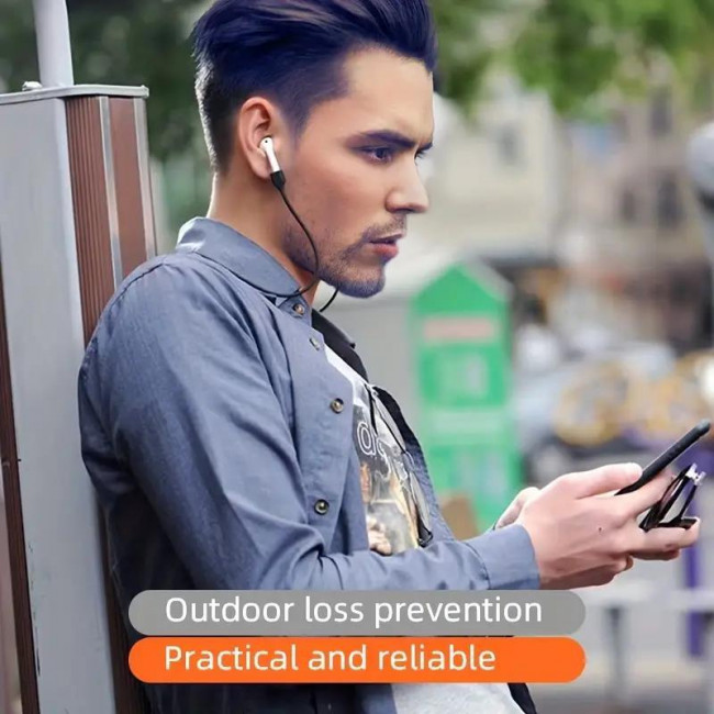 ΛΑΣΤΙΧΕΝΙΟ ΣΧΟΙΝΑΚΙ ΣΥΓΚΡΑΤΗΣΗΣ ΑΣΥΡΜΑΤΩΝ ΑΚΟΥΣΤΙΚΩΝ ΣΤΟ ΛΑΙΜΟ ΜΕ ΜΑΓΝΗΤΗ