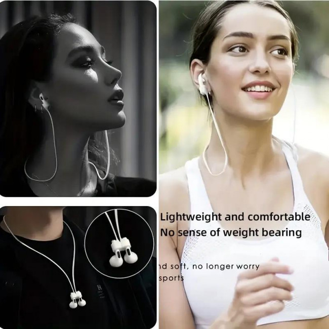 ΛΑΣΤΙΧΕΝΙΟ ΣΧΟΙΝΑΚΙ ΣΥΓΚΡΑΤΗΣΗΣ ΑΣΥΡΜΑΤΩΝ ΑΚΟΥΣΤΙΚΩΝ ΣΤΟ ΛΑΙΜΟ ΜΕ ΜΑΓΝΗΤΗ