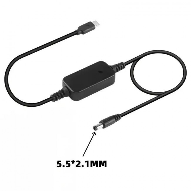 ΕΠΙΛΟΓΕΑΣ ΤΑΣΗΣ ΑΠΟ ΘΥΡΑ TYPE-C PD ΣΕ ΦΙΣ DC 5.5x2.1mm