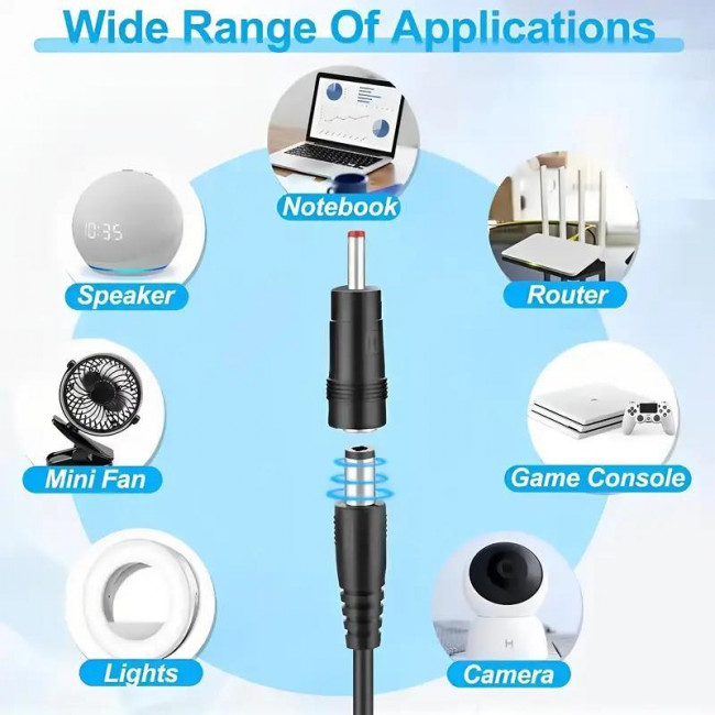 ΕΠΙΛΟΓΕΑΣ ΤΑΣΗΣ ΑΠΟ ΘΥΡΑ TYPE-C PD ΣΕ ΦΙΣ DC 5.5x2.1mm
