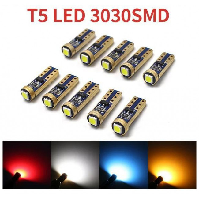 ΛΑΜΠΑ AYTOKINHTOY 12V T5 ME 1 SMD LED
