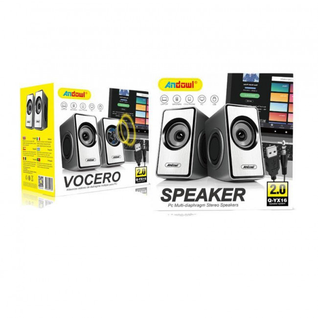 Q-YX16 ΗΧΕΙΑ ΥΠΟΛΟΓΙΣΤΗ 2.0 2x3W ANDOWL