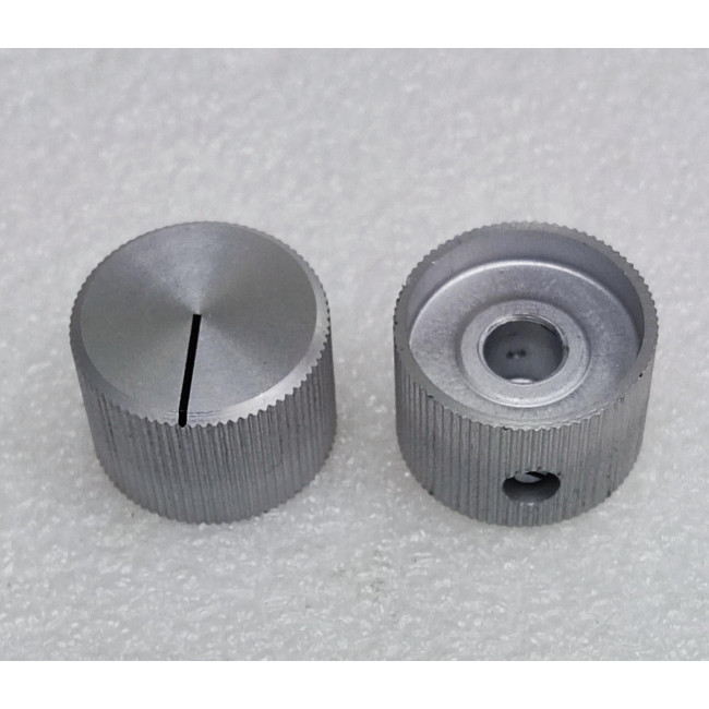 ΚΟΥΜΠΙ ΑΛΟΥΜΙΝΙΟΥ D6mm Φ20x14mm ΑΣΗΜΙ ΜΕ ΒΙΔΑ
