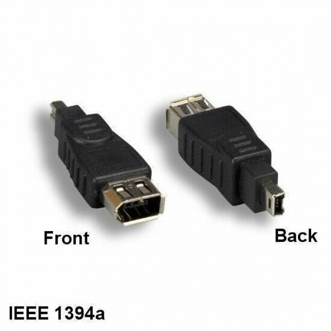 ΑΝΤΑΠΤΟΡΑΣ FIREWIRE (IEEE 1394) 4PIN ΑΡΣ. - 6PIN ΘΗΛ.