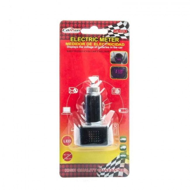 ΒΟΛΤΟΜΕΤΡΟ ΨΗΦΙΑΚΟ ΑΥΤΟΚΙΝΗΤΟΥ 12-24V LA-1121