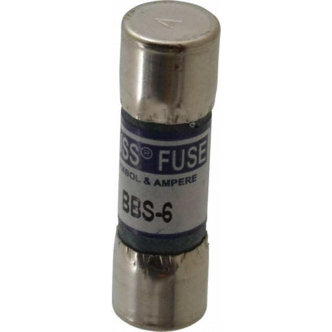 ΑΣΦΑΛΕΙΑ ΒΙΟΜΗΧΑΝΙΚΗ BBS-6 6A 250V AC 35*10mm