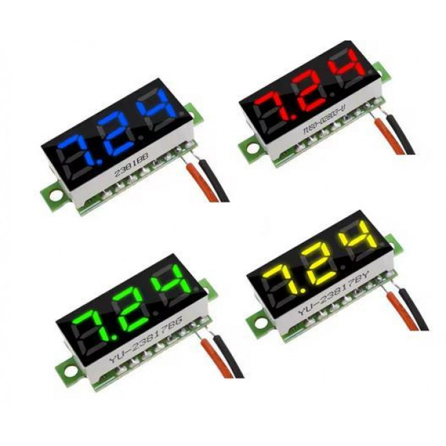 2.5-30V DC ΨΗΦΙΑΚΟ ΒΟΛΤΟΜΕΤΡΟ  0.28"