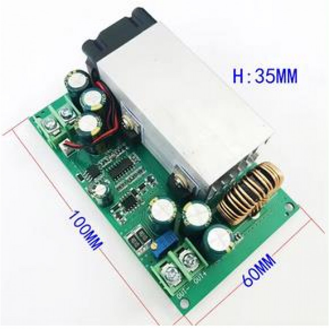 STEP DOWN MODULE IN 12-75V OUT 2,5-50V  25A 600W
