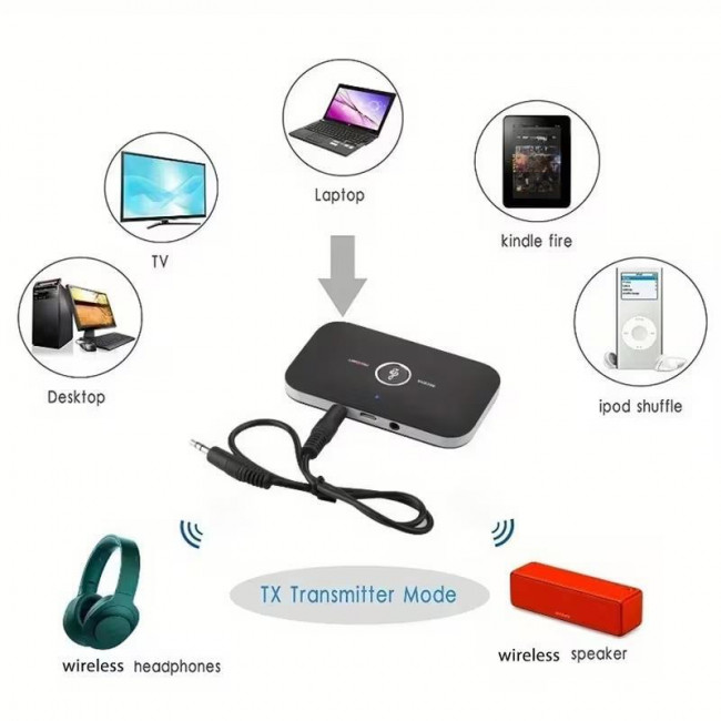 BLUETOOTH RECEIVER/TRANSMITTER ΕΠΑΝΑΦΟΡΤΙΖΟΜΕΝΟΣ B6