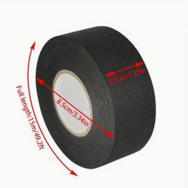 ΥΦΑΣΜΑΤΙΝΗ ΤΑΙΝΙΑ ΠΥΡΑΝΤΟΧΗ ΓΙΑ ΤΥΛΙΓΜΑ ΚΑΛΩΔΙΩΝ 32mm 15m